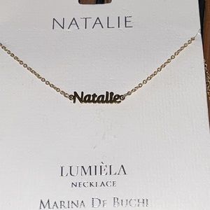 Lumiela necklace Natalie NWT